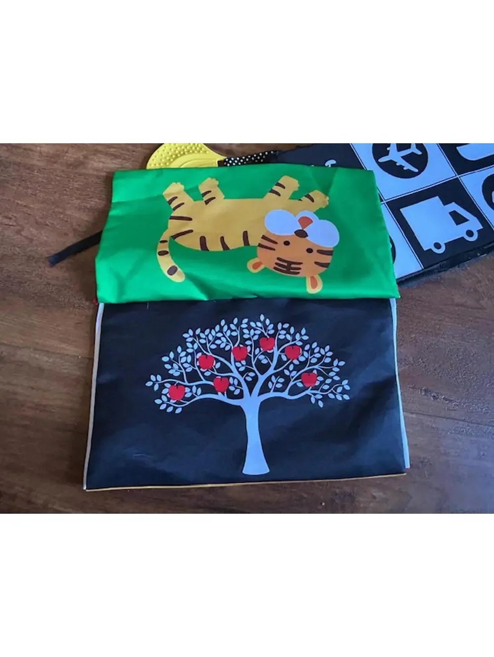 Colorful Educational Soft Fabric Activity Book for Toddlers